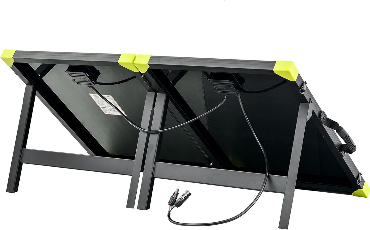 100W Monocrystalline Portable Solar Panel Suitcase with Kickstand A237