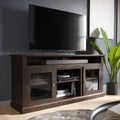 Gray Wash Electric Fireplace TV Stand P17875