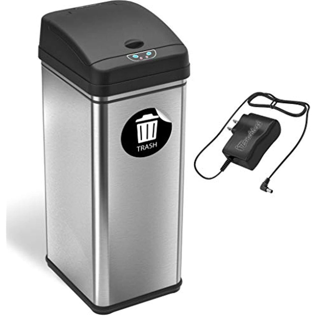13 Gallon Automatic Sensor Kitchen Trash Can I301941