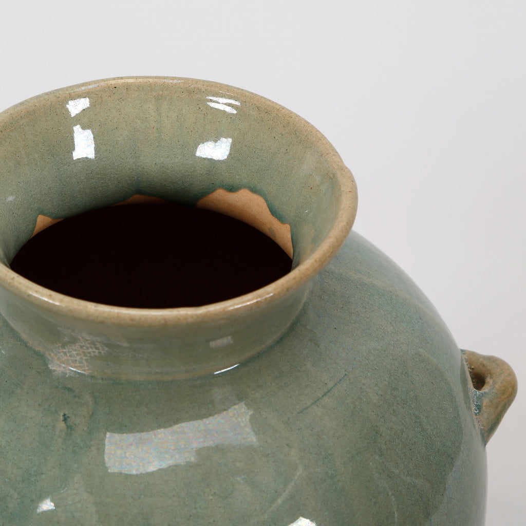 Green Porcelain Water Jar C8195
