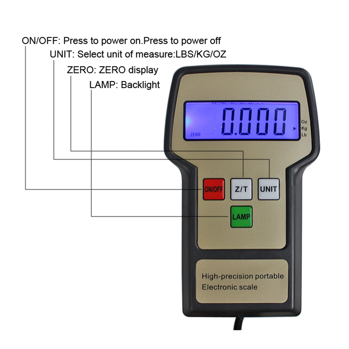 Case Pack of 2 Refrigerant Charging Weight Scale D937920
