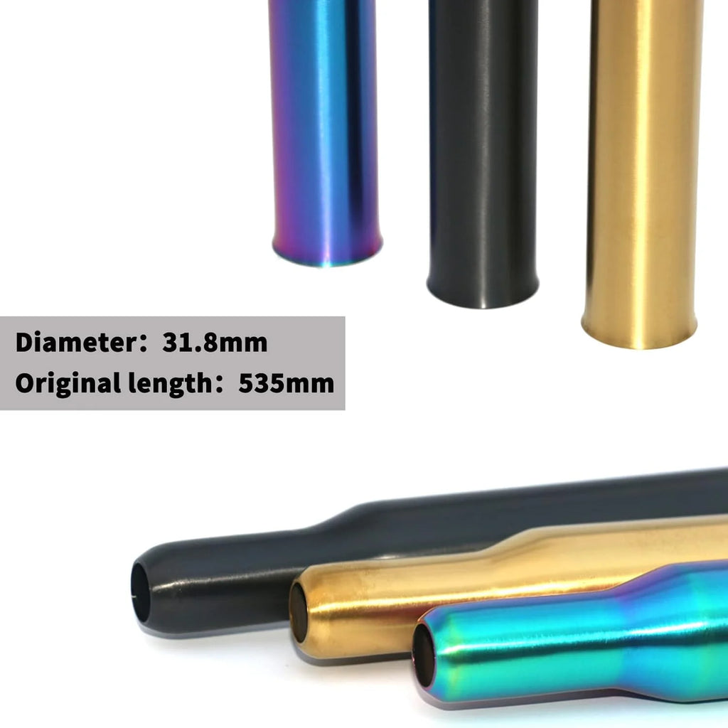 Titanium Seatpost for Brompton Folding Bike, 31.8mm, 580 E425