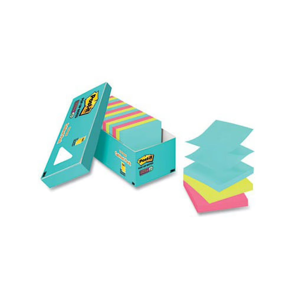 3 x 3 Note Refill Miami, 100 Notes/Pad, 18 Pads/Pack X781