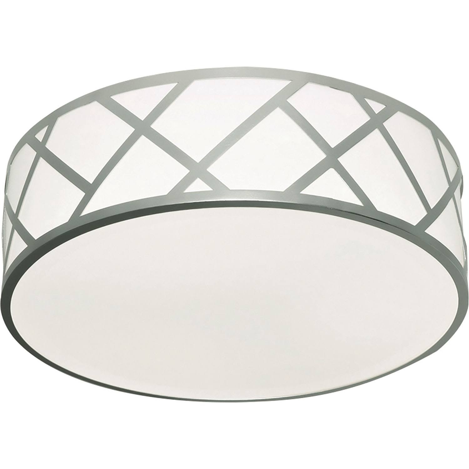 Satin Nickel LED Flush Mount Light X5503