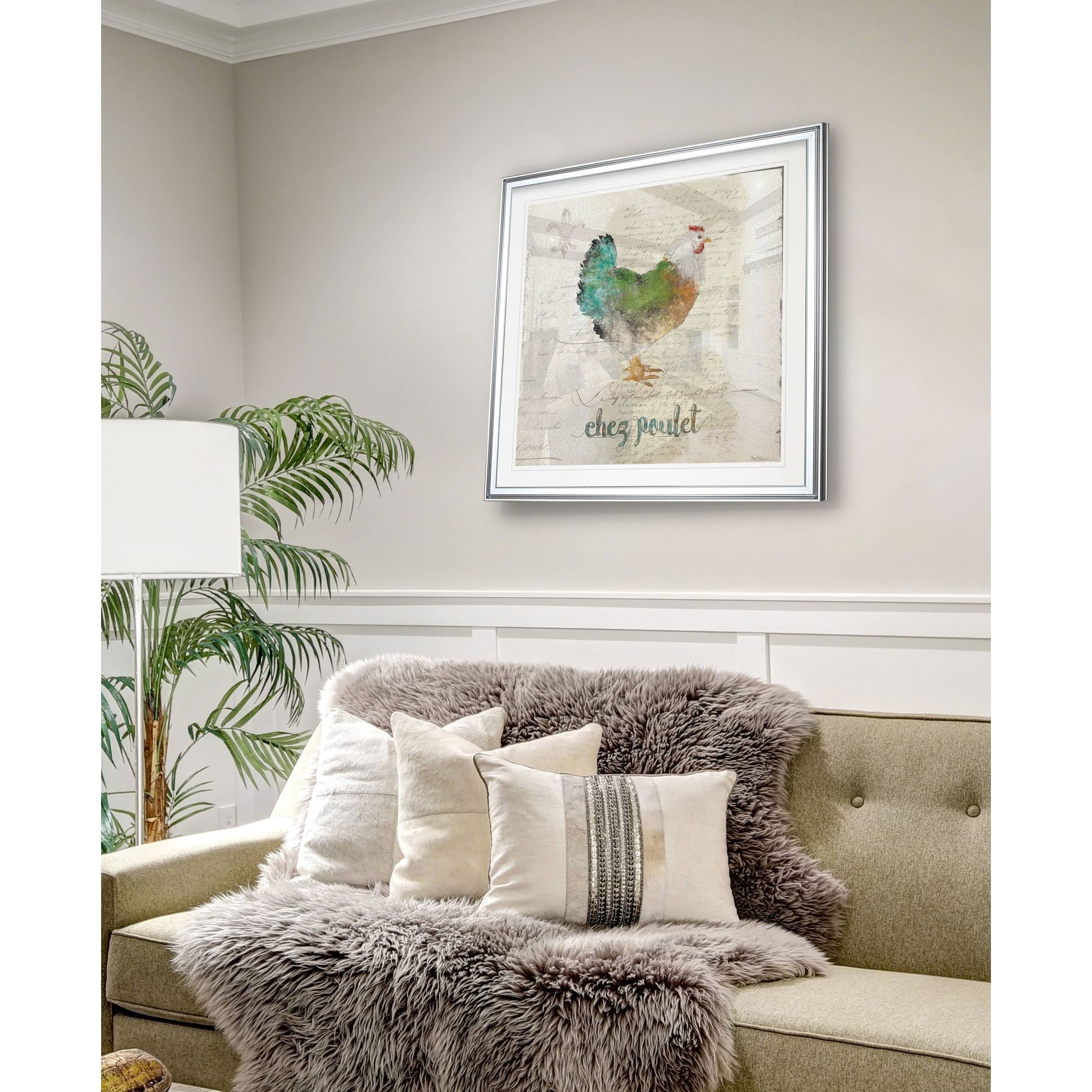 Framed Giclee Print 32 x 32 R102078