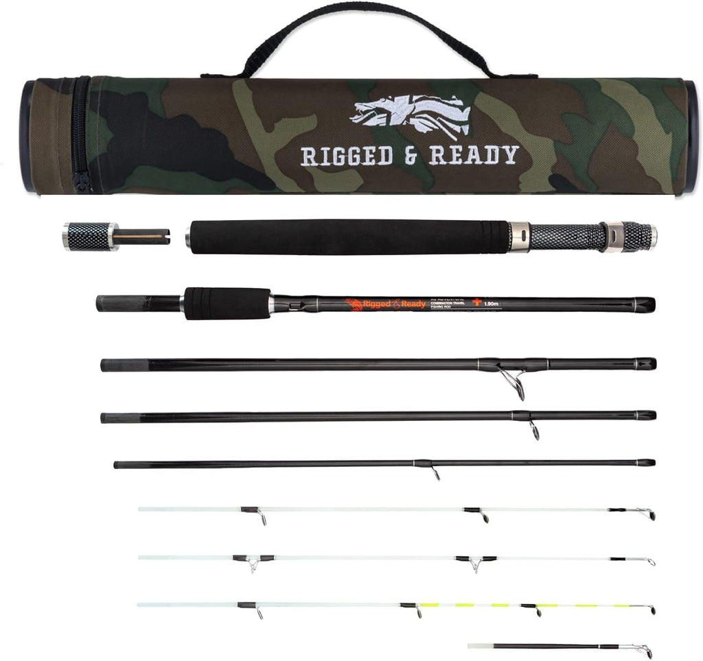 2.2m Multi-Function Spin Travel Fishing Rod R478