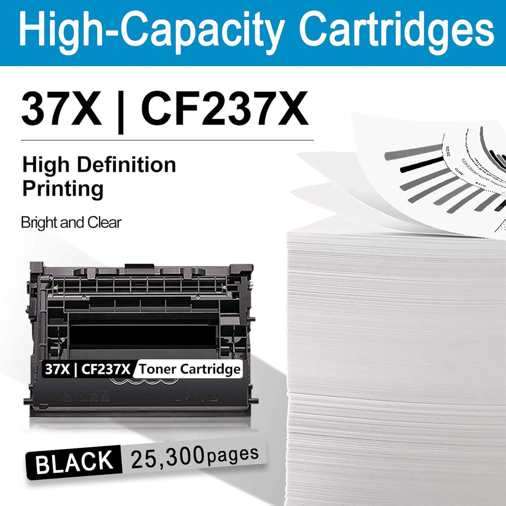 3 Pack Black Toner Cartridge for HP Enterprise M631 MFP M633fh M608dn M608x Flow MFP M632z Printer H899