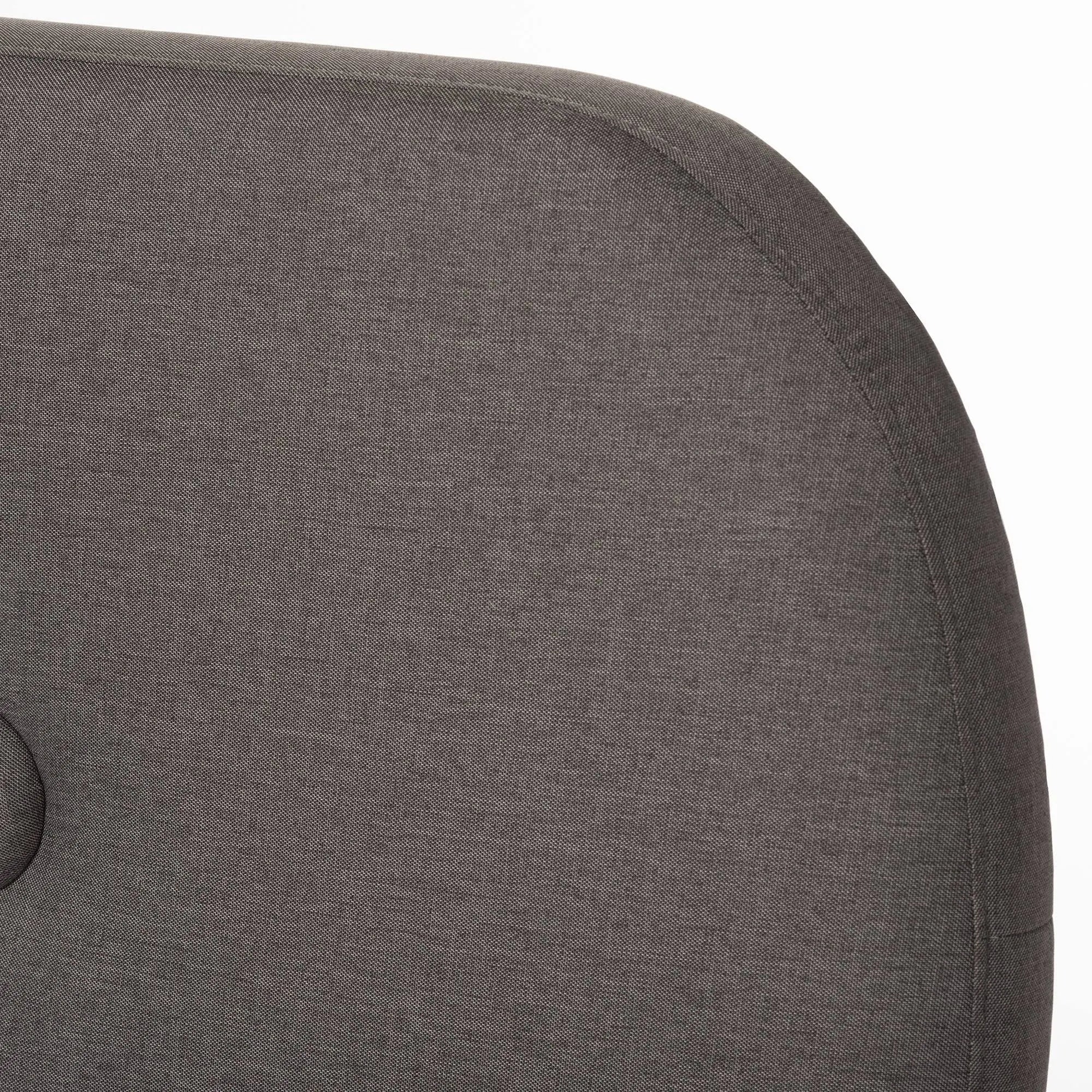 King Grey Platform Bed Q866238