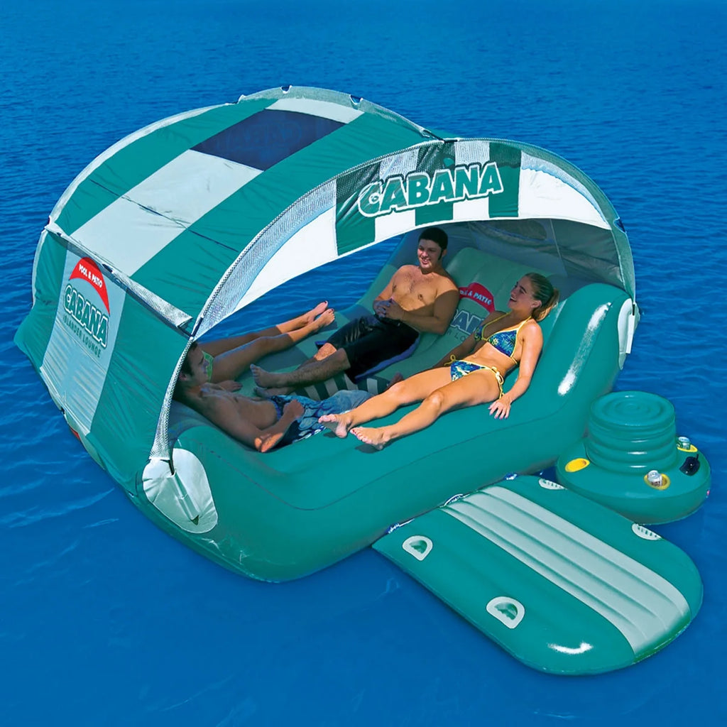 6 Person Inflatable Lake Lounger with Cooler U68648