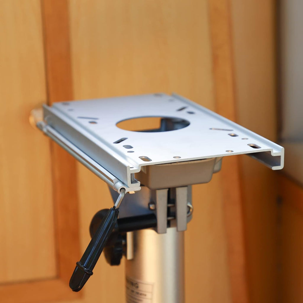 Adjustable Aluminum Marine Boat Seat Pedestal with Slide H44324