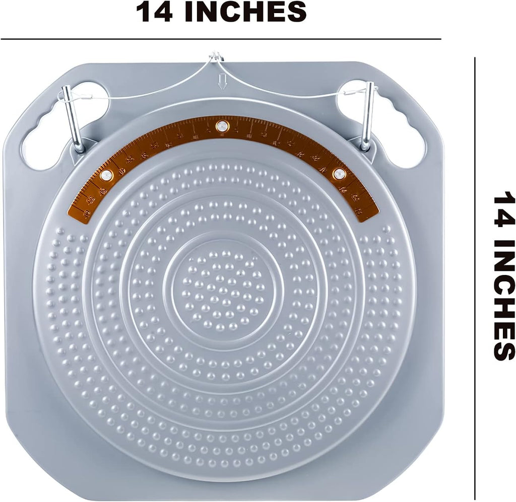 Wheel Alignment Turntable Turn Plates with Transition Bridge and Thrust Block D8852