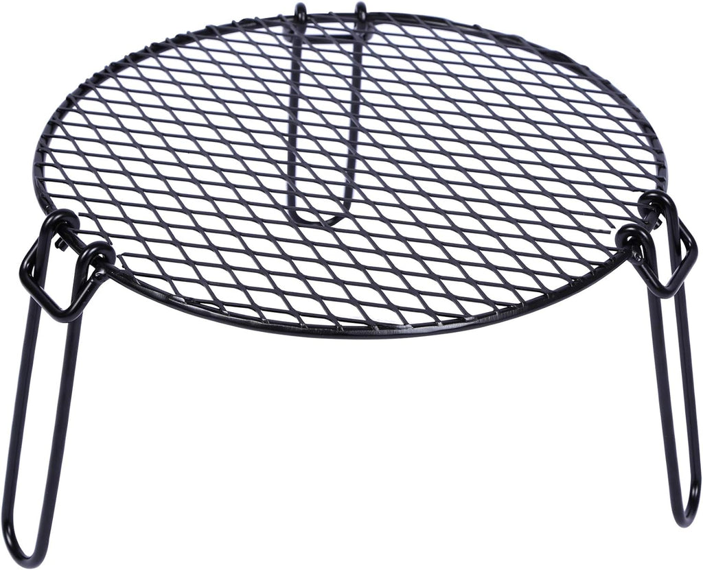 Folding Campfire Grill Steel Grate G31934