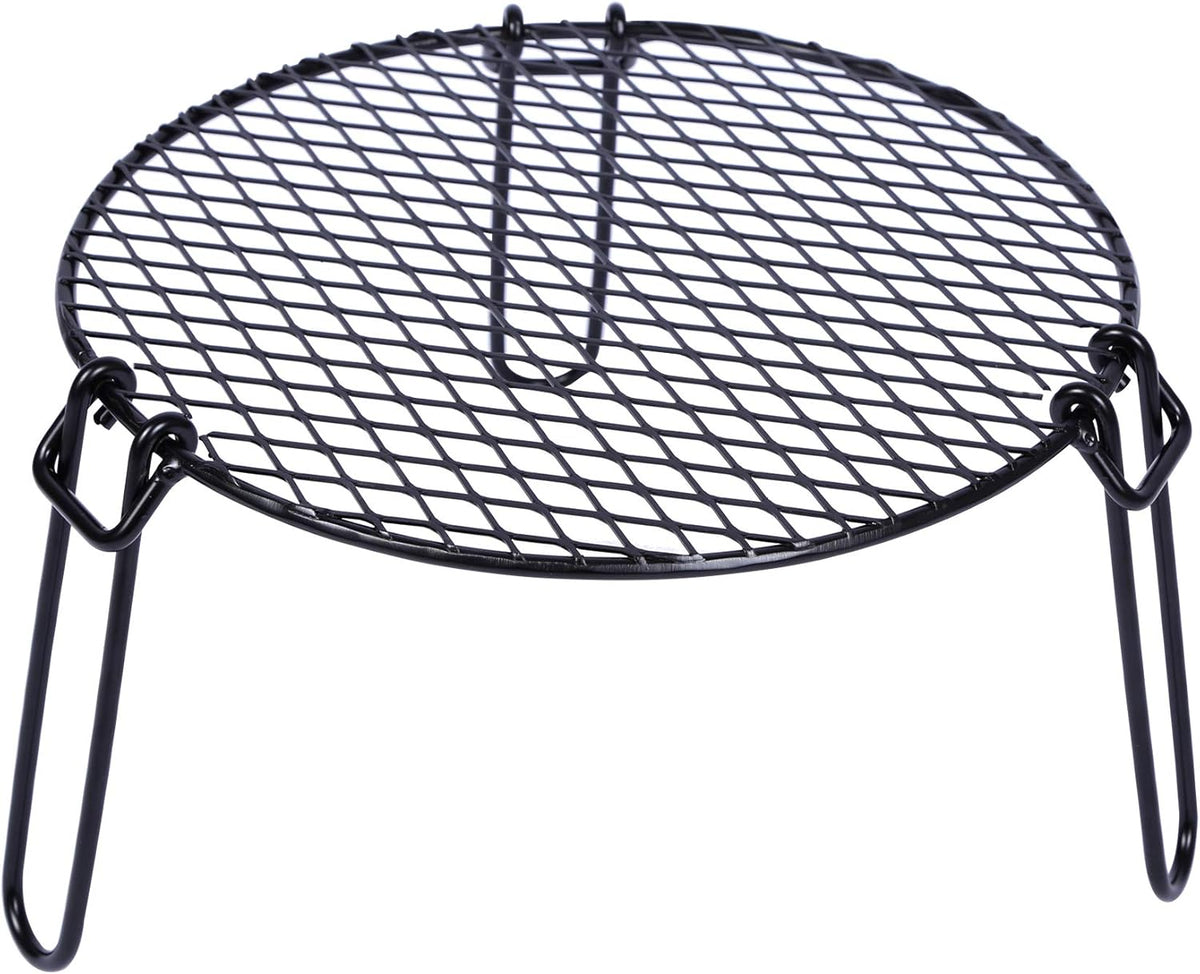 Folding Campfire Grill Steel Grate G31934