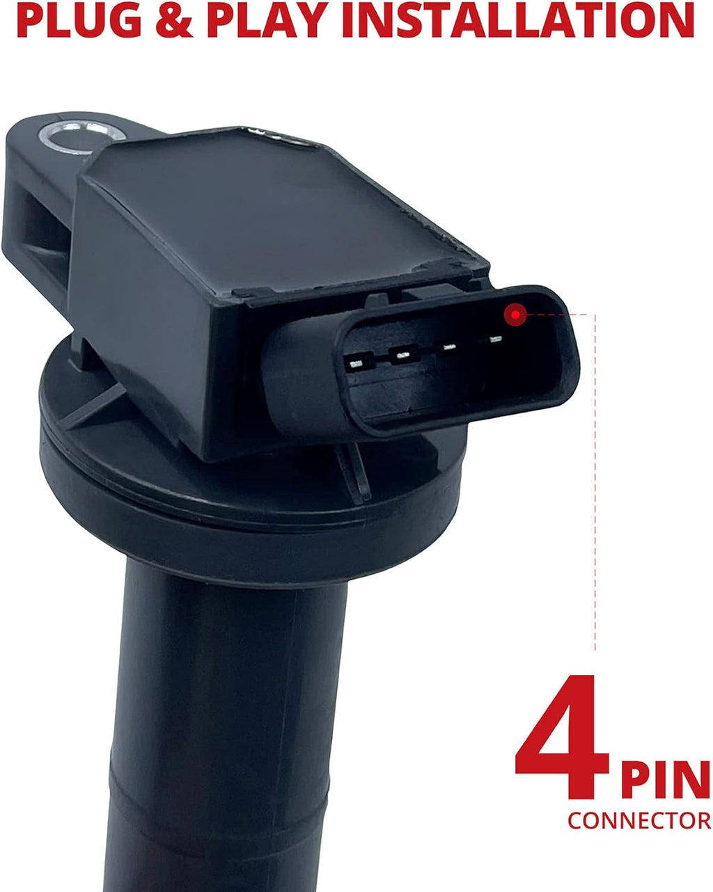 Set of 4 Ignition Coil for Toyota Camry Corolla Highlander Matrix RAV4 Solara 2.4L L4 A328616