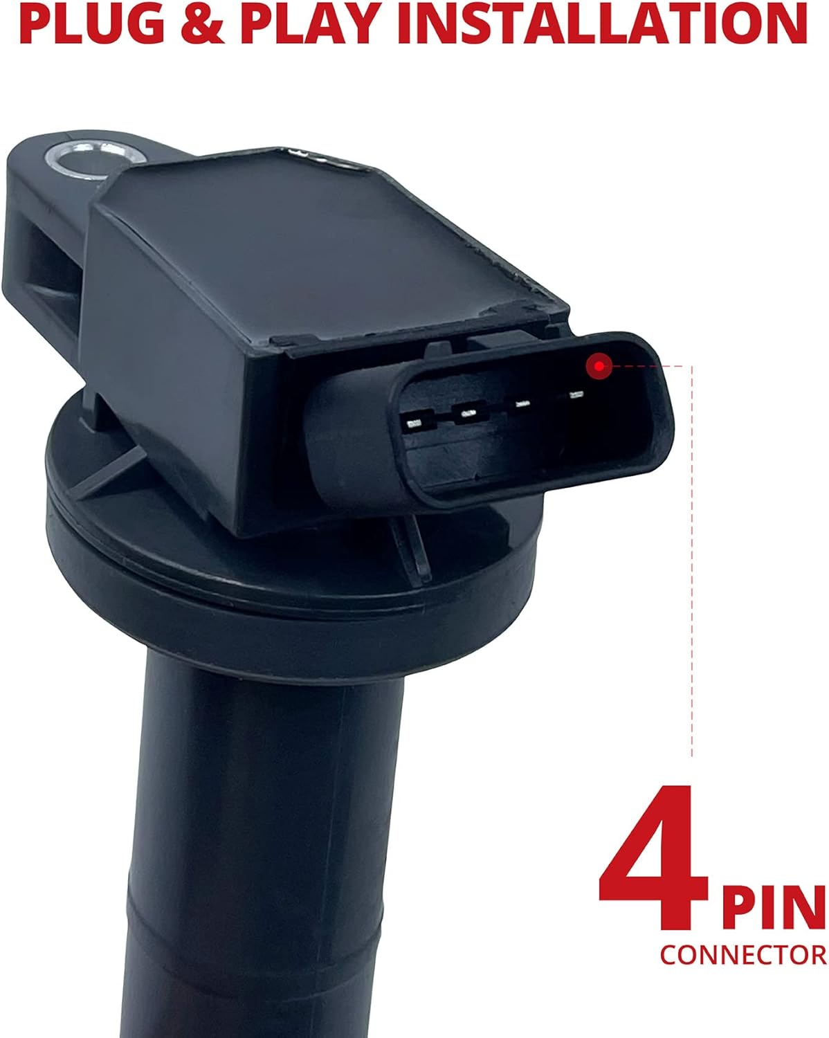 Set of 4 Ignition Coil for Toyota Camry Corolla Highlander Matrix RAV4 Solara 2.4L L4 A328616