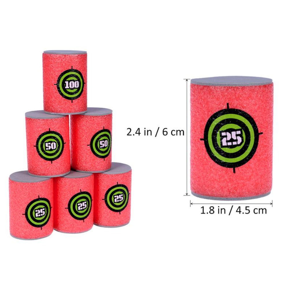 6pcs Eva Foam Dart Target Toy A135575
