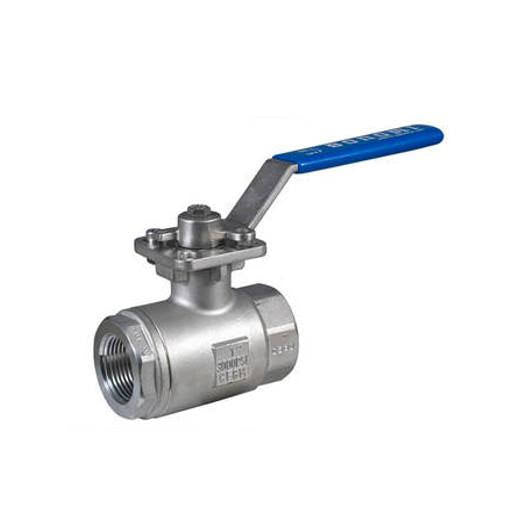 1/2x22 Stainless Steel NPT Full Port Ball Valve F5251