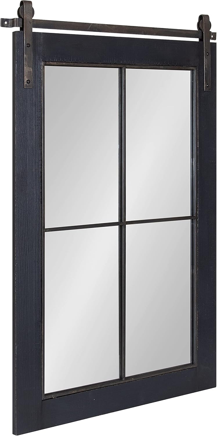 Rustic Brown Framed Wall Mirror T9777