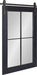 Rustic Brown Framed Wall Mirror T9777