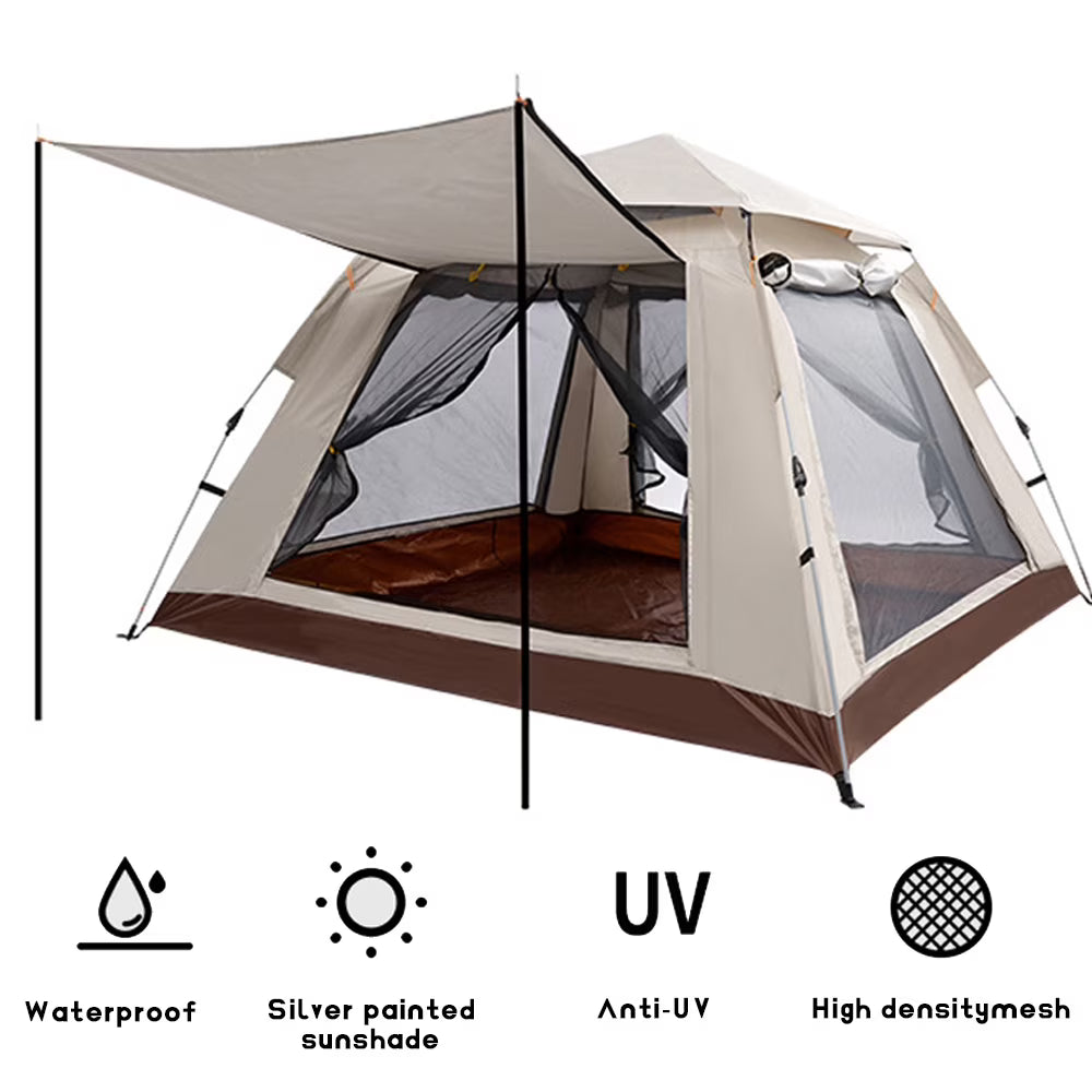 4-6 Person Pop-Up Waterproof Camping Tent K4872