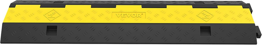 5 Packs 2 Channels Rubber Cable Protector Ramp F10682