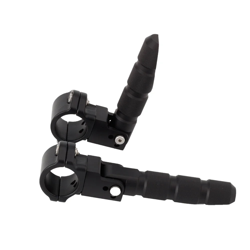 Universal Motorcycle 360 Rotatable Highway Crash Bar Foot Pegs S922