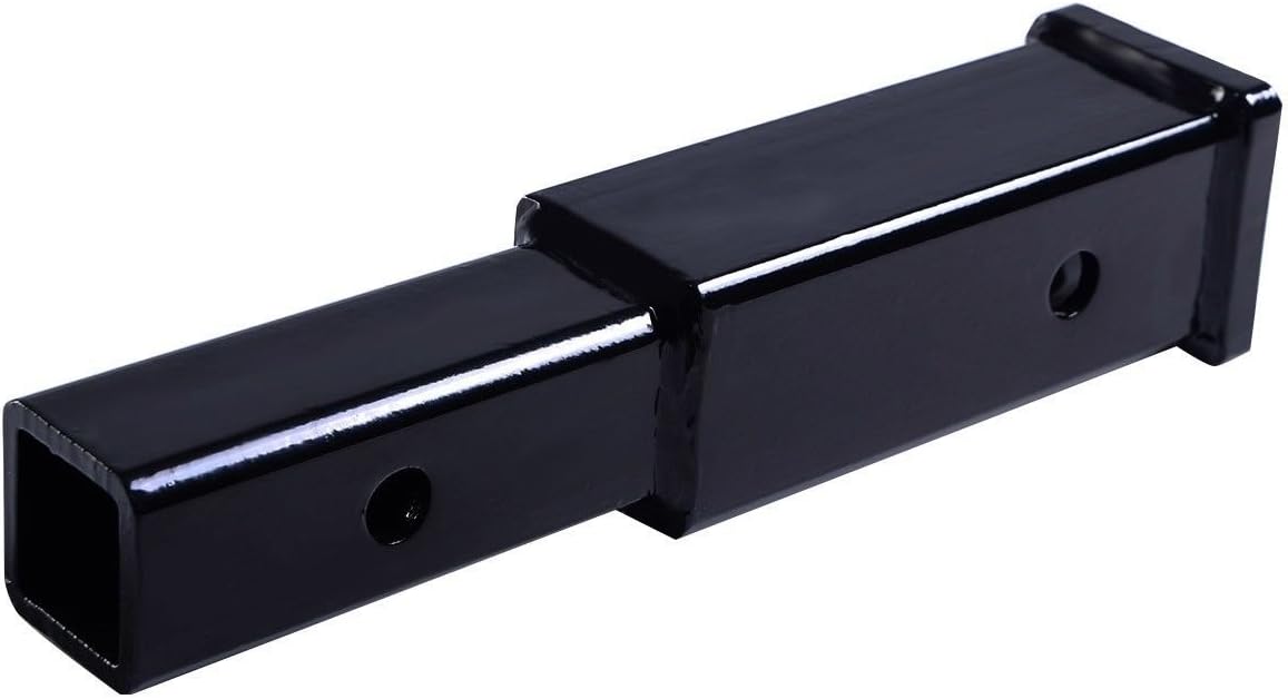 12” Auto and RV Hitch Extender with 2” Receiver, 500 Lb Load Capacity, Pack of 2 W97982