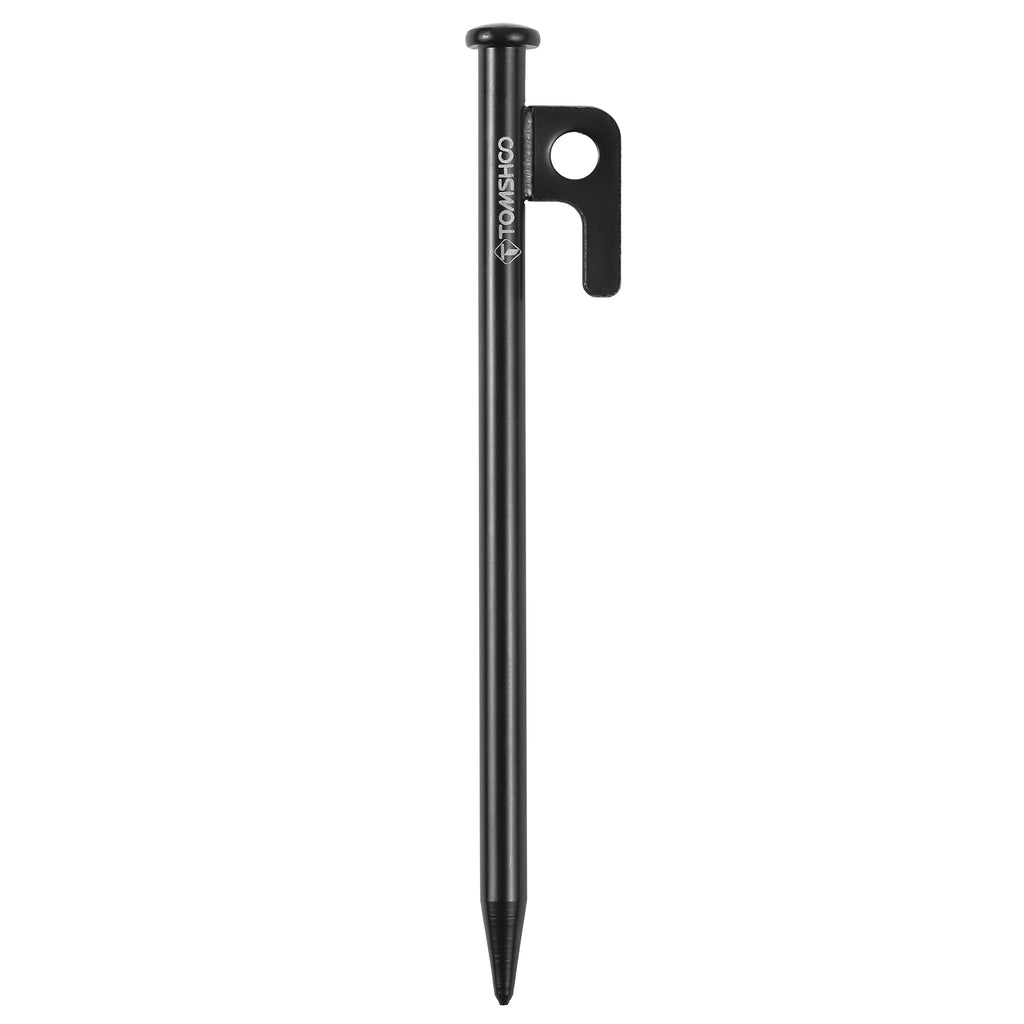 6PCS Heavy Duty Steel Tent Pegs, 8 Inch /12 Inch I312170