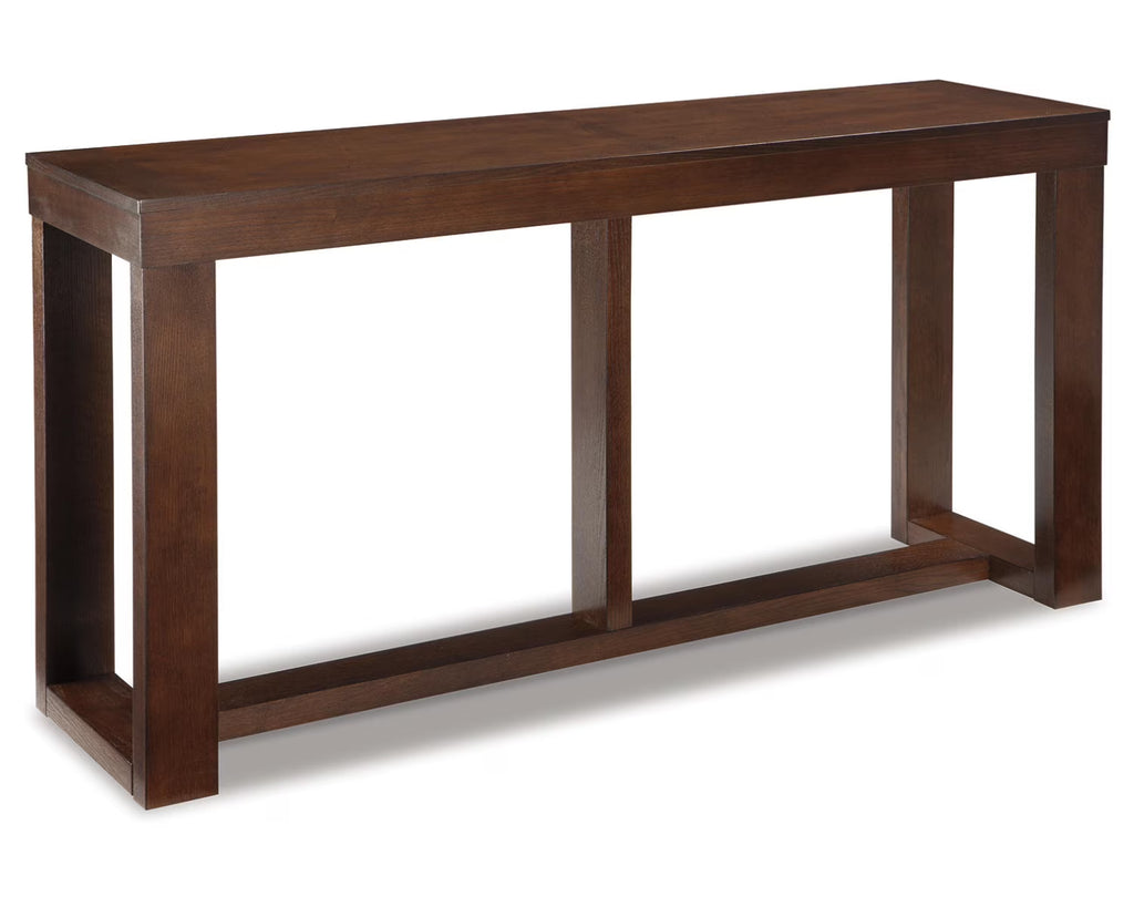 Dark Brown Sofa Console Table O348455