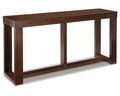 Dark Brown Sofa Console Table O348455