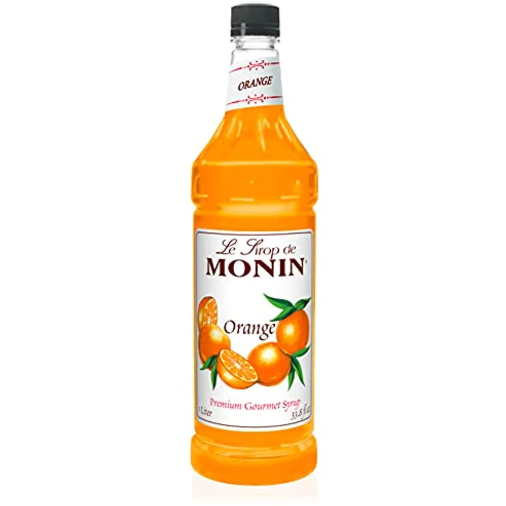 Orange Flavored Syrup, 33.8-Ounce Plastic Bottle D237