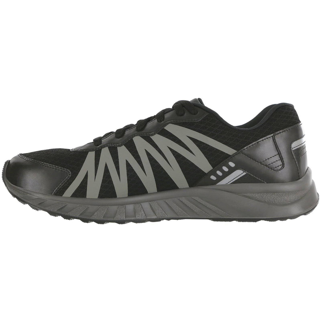 Men's Pursuit Black 11 Double Wide Shoes W83385