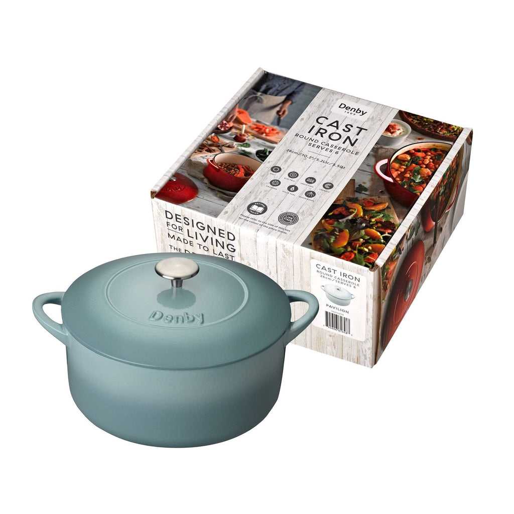 Cast Iron Round Casserole, 5.2 L N70938