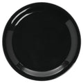 Black Melamine Narrow Rim Pie Plate Q8433