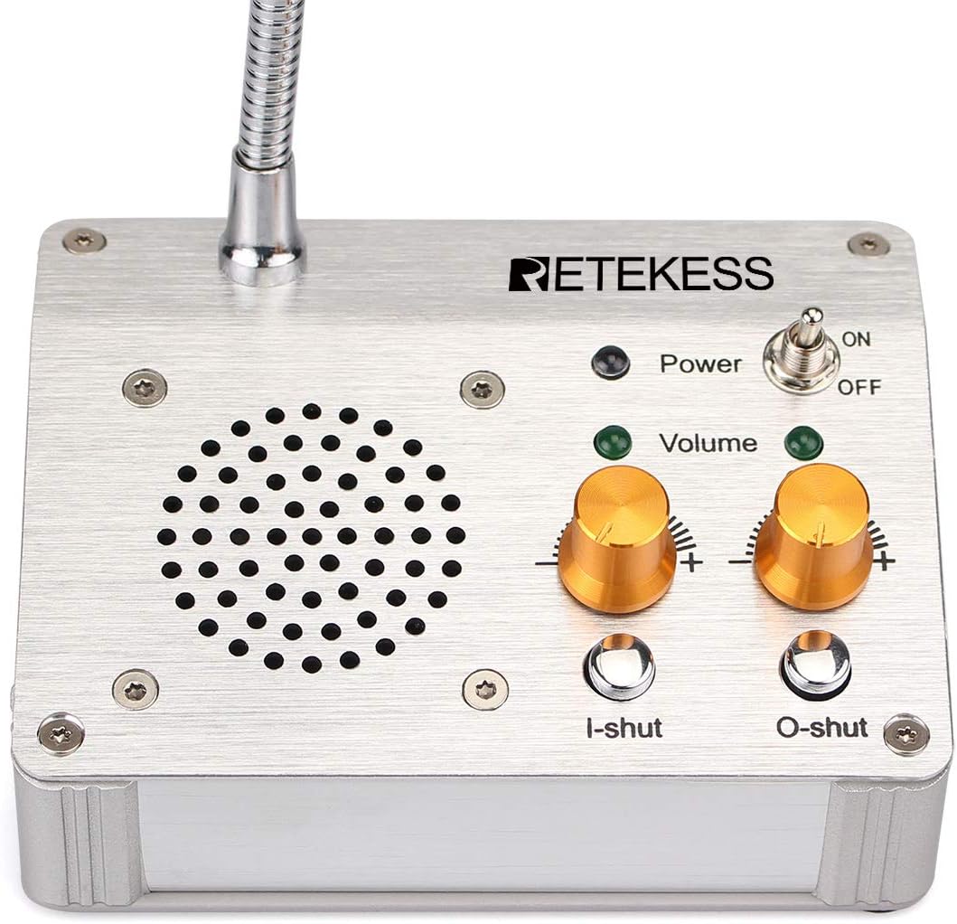 Intercom Speaker, Full Duplex, Dual Way Counter Intercom System H901