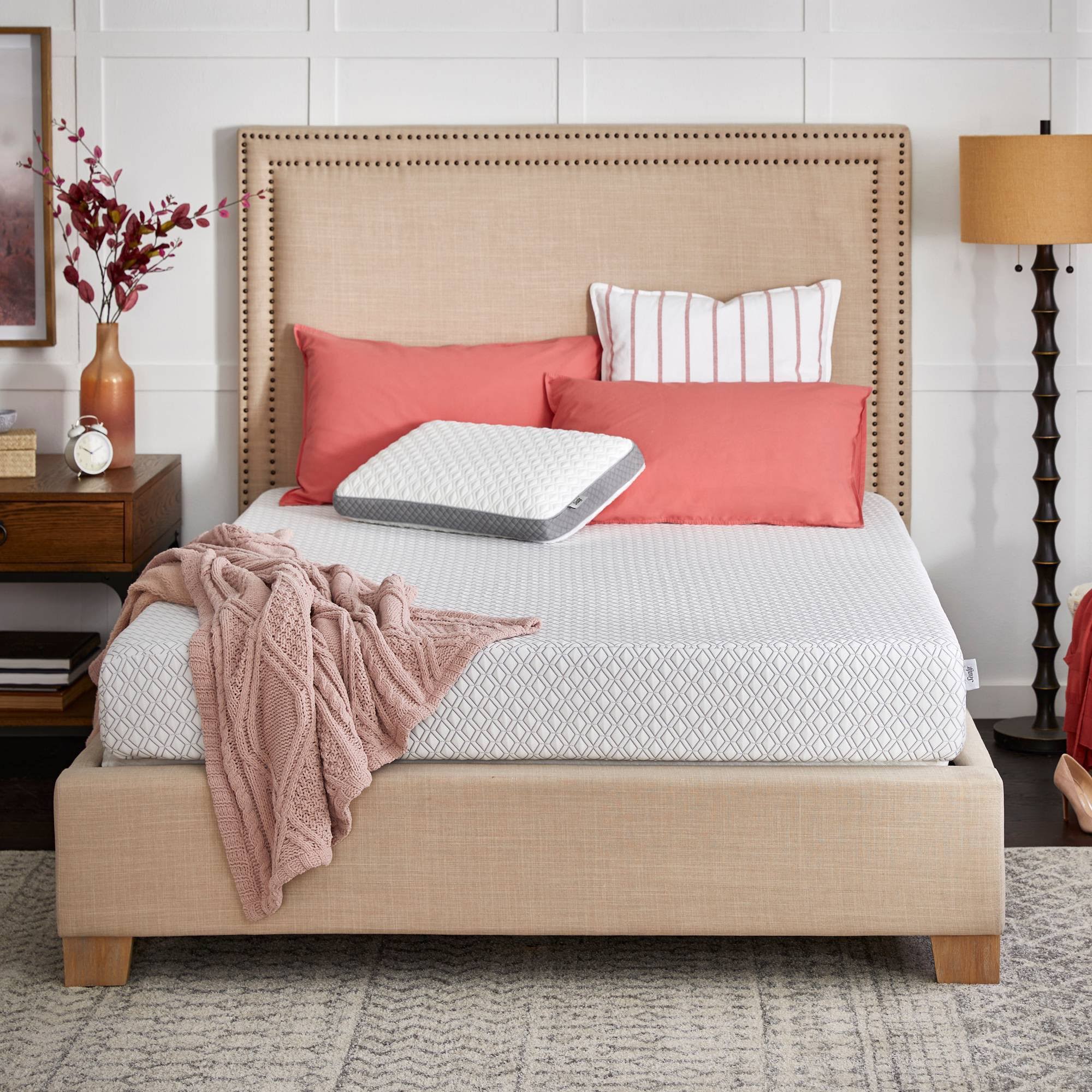 Queen Memory Foam Mattress-in-a-Box with Cool & Clean Cover A4475