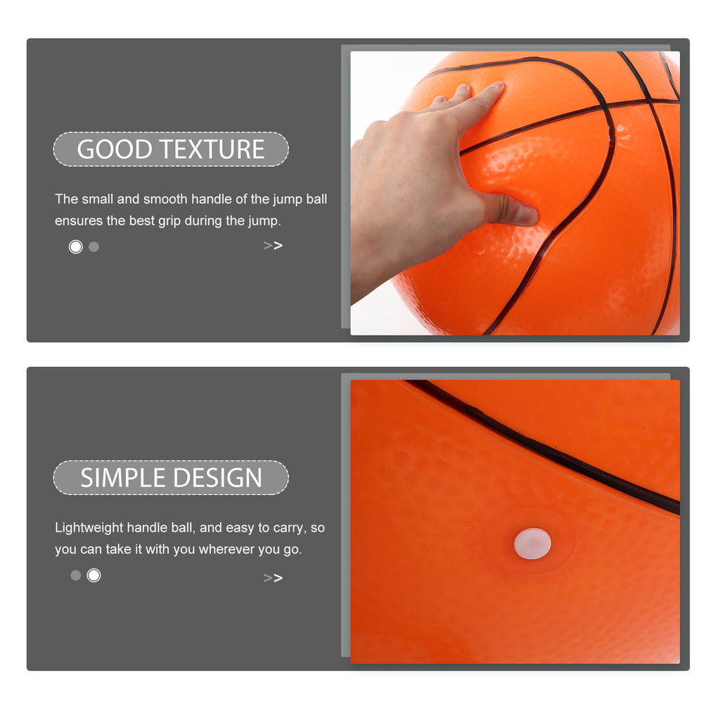 2pcs Inflatable Exercise Ball Jumping Ball Basketball Football Shape Balls Q355699
