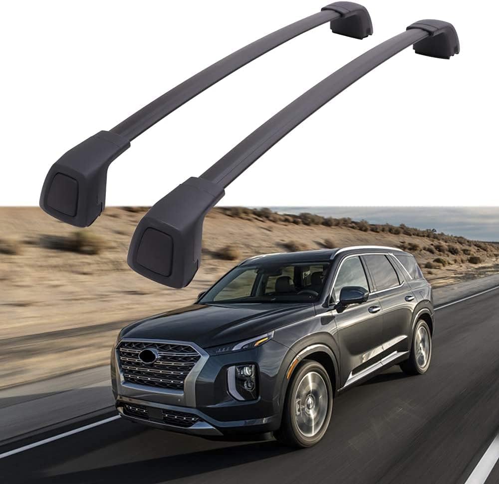 Roof Rack Cross Bars for Hyundai Palisade 2020 2021 Lockable Crossbars D60376