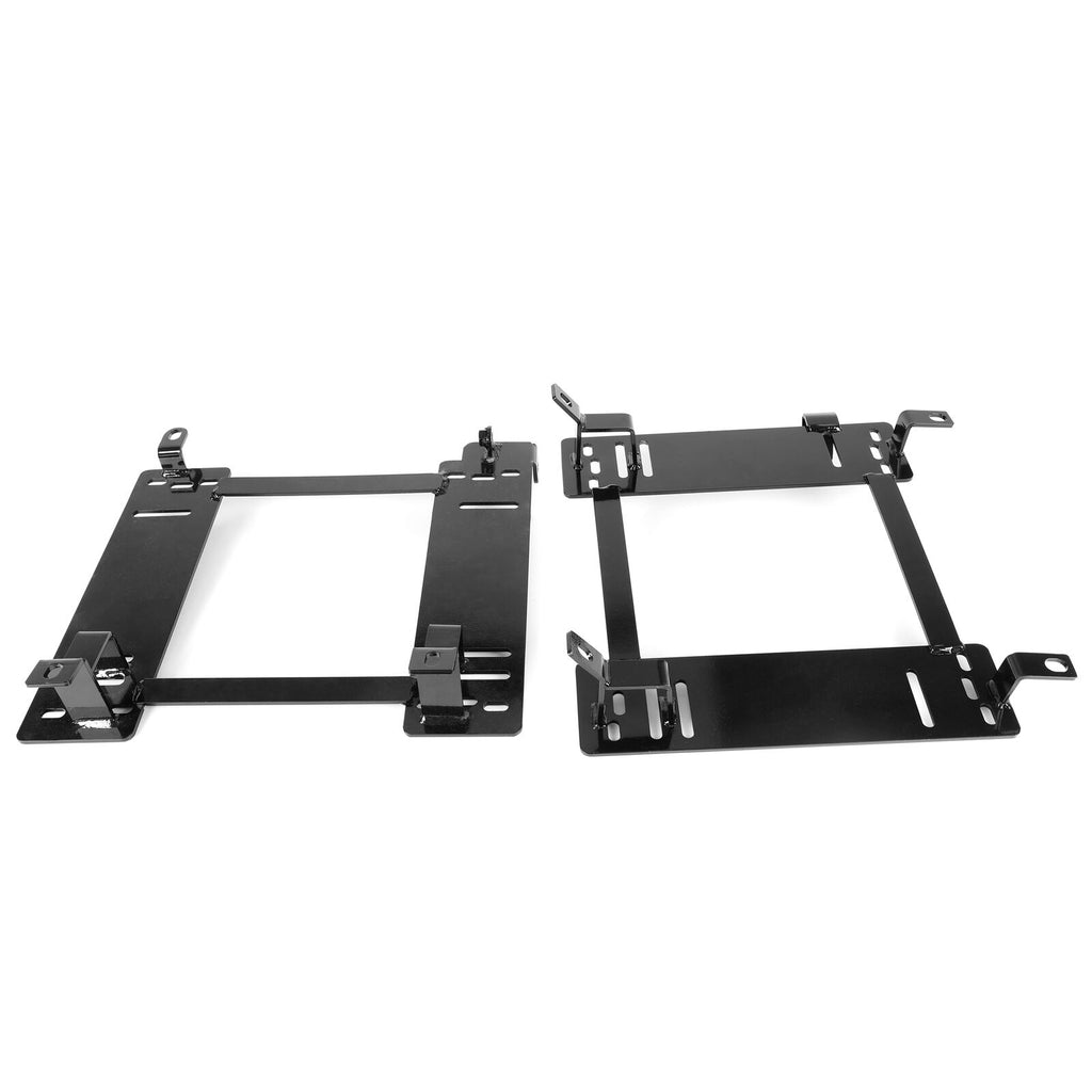 Seat Bracket Black Mount Set Powder Coated Steel U729884