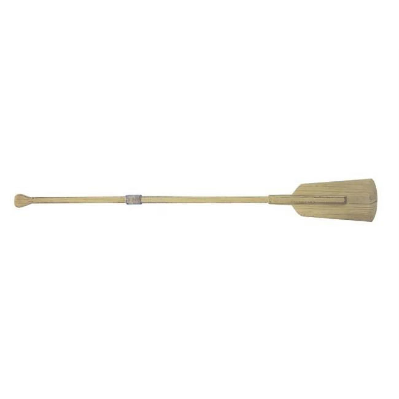 Rustic Whitewashed Wooden Decorative Boat Rowing Oar with Hooks H22636