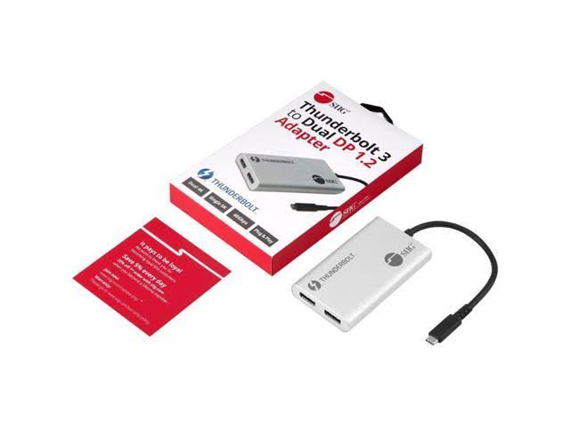 Thunderbolt 3 to Dual DP 1.2 Adapter C98644