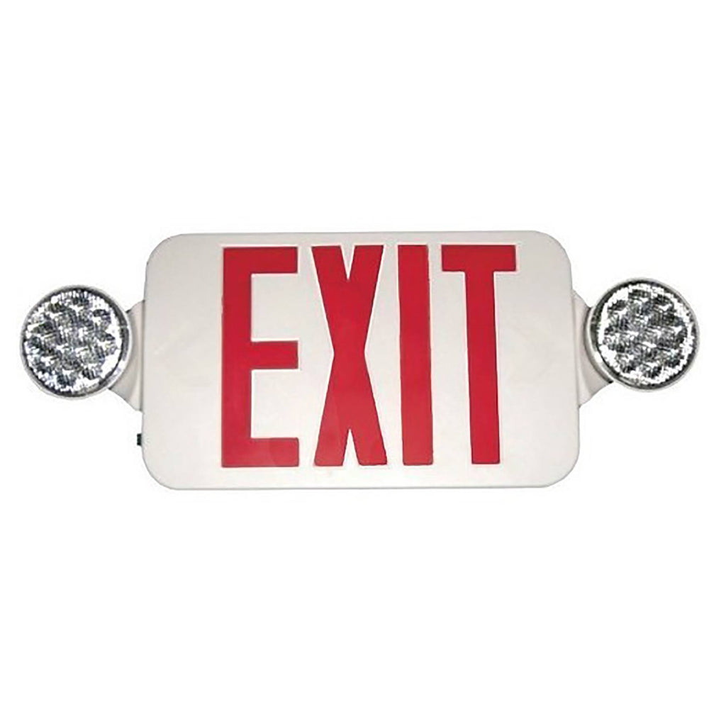 Round Head LED Combo Exit Emergency Light C891