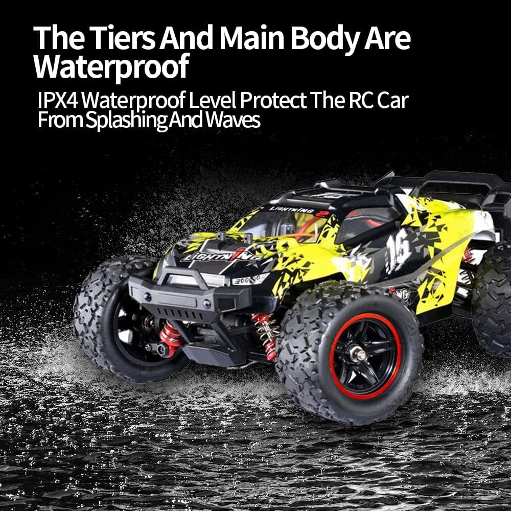 1/18 RC Car 4WD Brushless Offroad Truck with Two Rechargeable Batteries I240