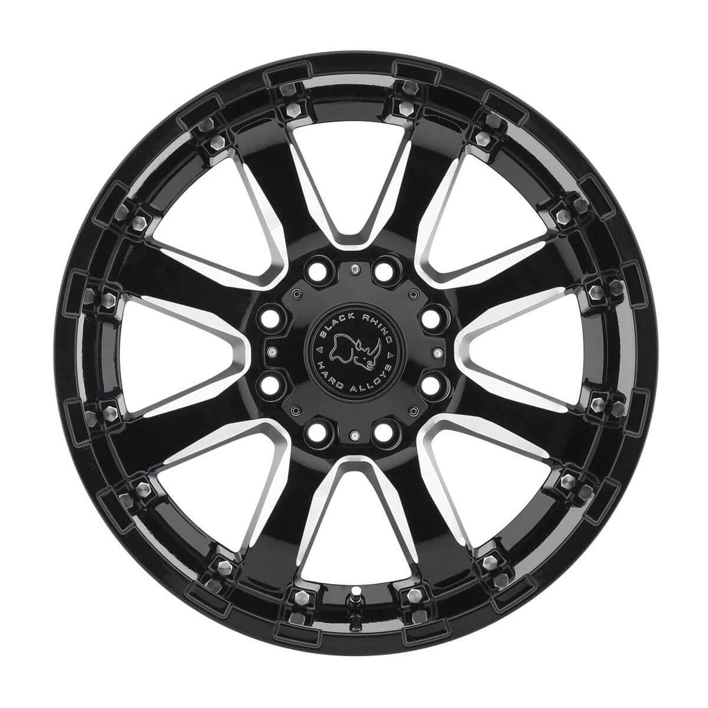 20x10 Gloss Black Wheel with 8x170 Bolt Pattern X875