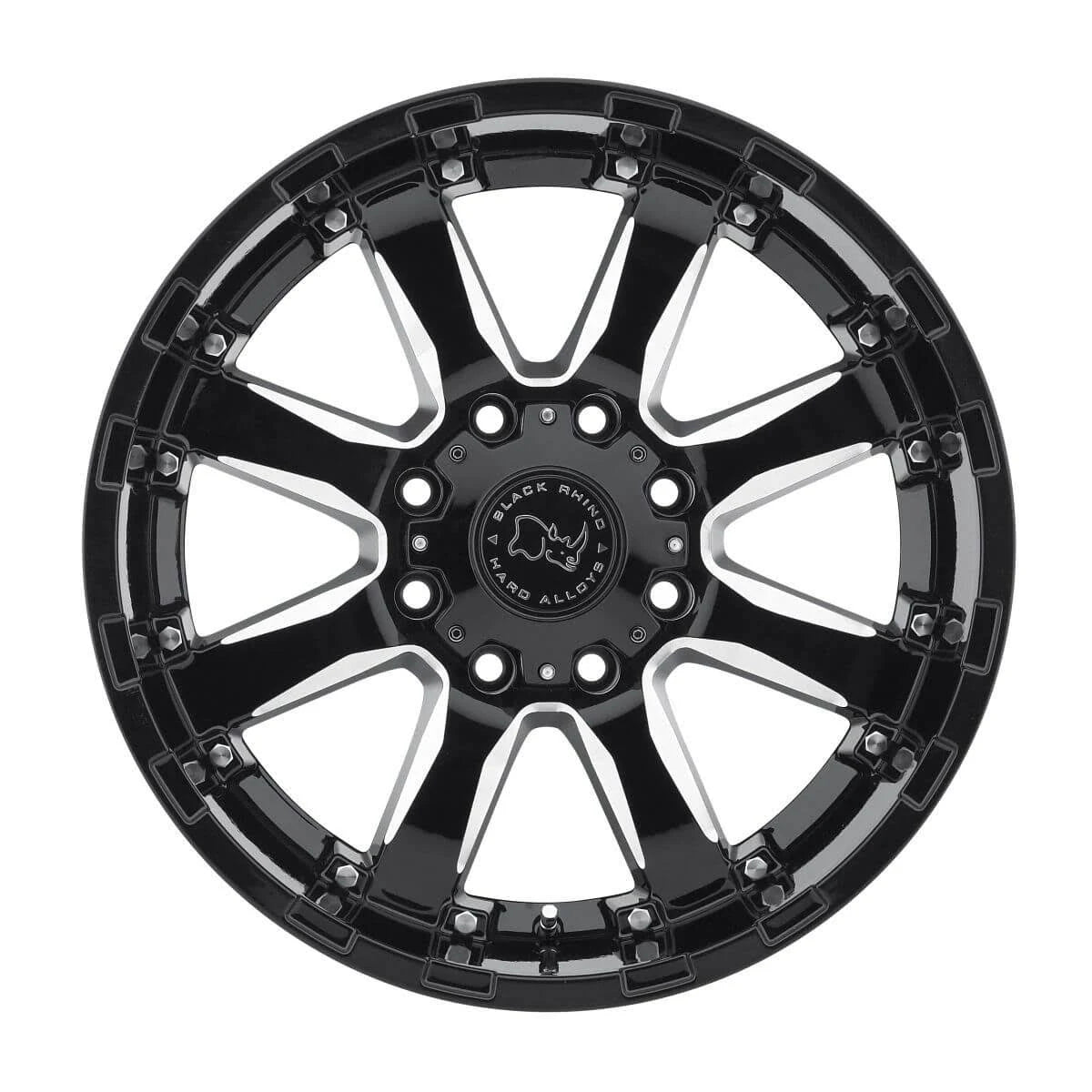 20x10 Gloss Black Wheel with 8x170 Bolt Pattern X875