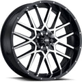 Hurricane Black/Machined 20x6.5 4/137 4 + 2.5 (+10mm) M67558