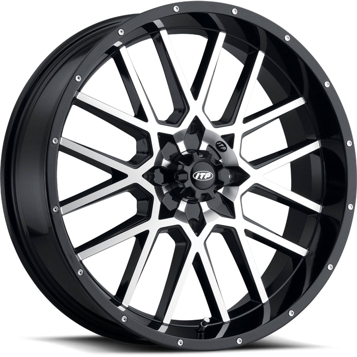 Hurricane Black/Machined 20x6.5 4/137 4 + 2.5 (+10mm) M67558